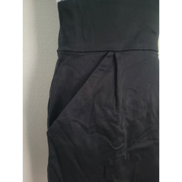 Vintage Y2K Satin Ruffle Sheath Dress Size 7 Gray Preppy Office Siren Coquette - Picture 4 of 8